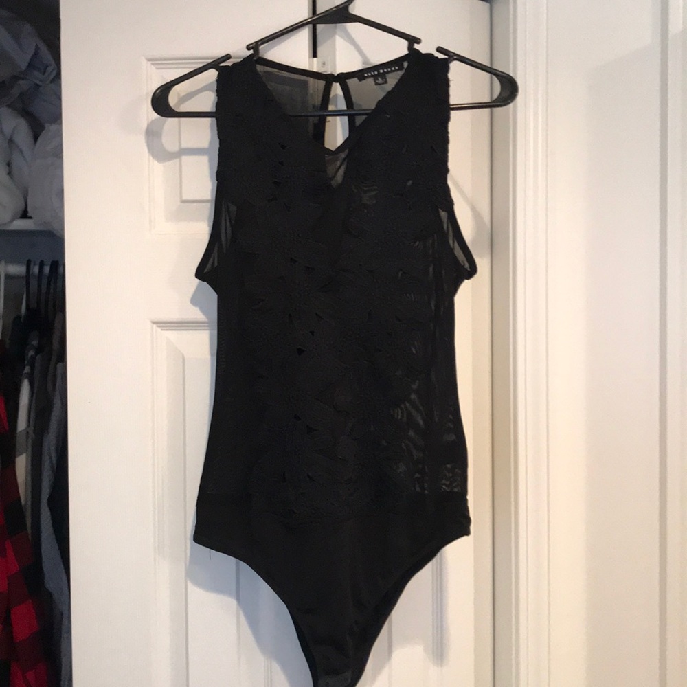 Black bodysuit